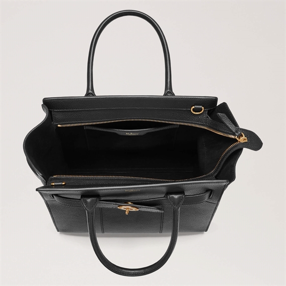 Mulberry Small Zipped Bayswater Black